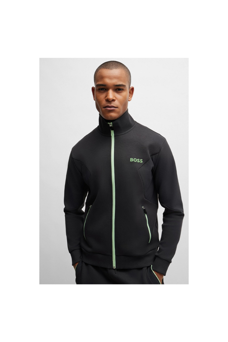 Hugo Boss Jogging Top Skaz 1 Zwart