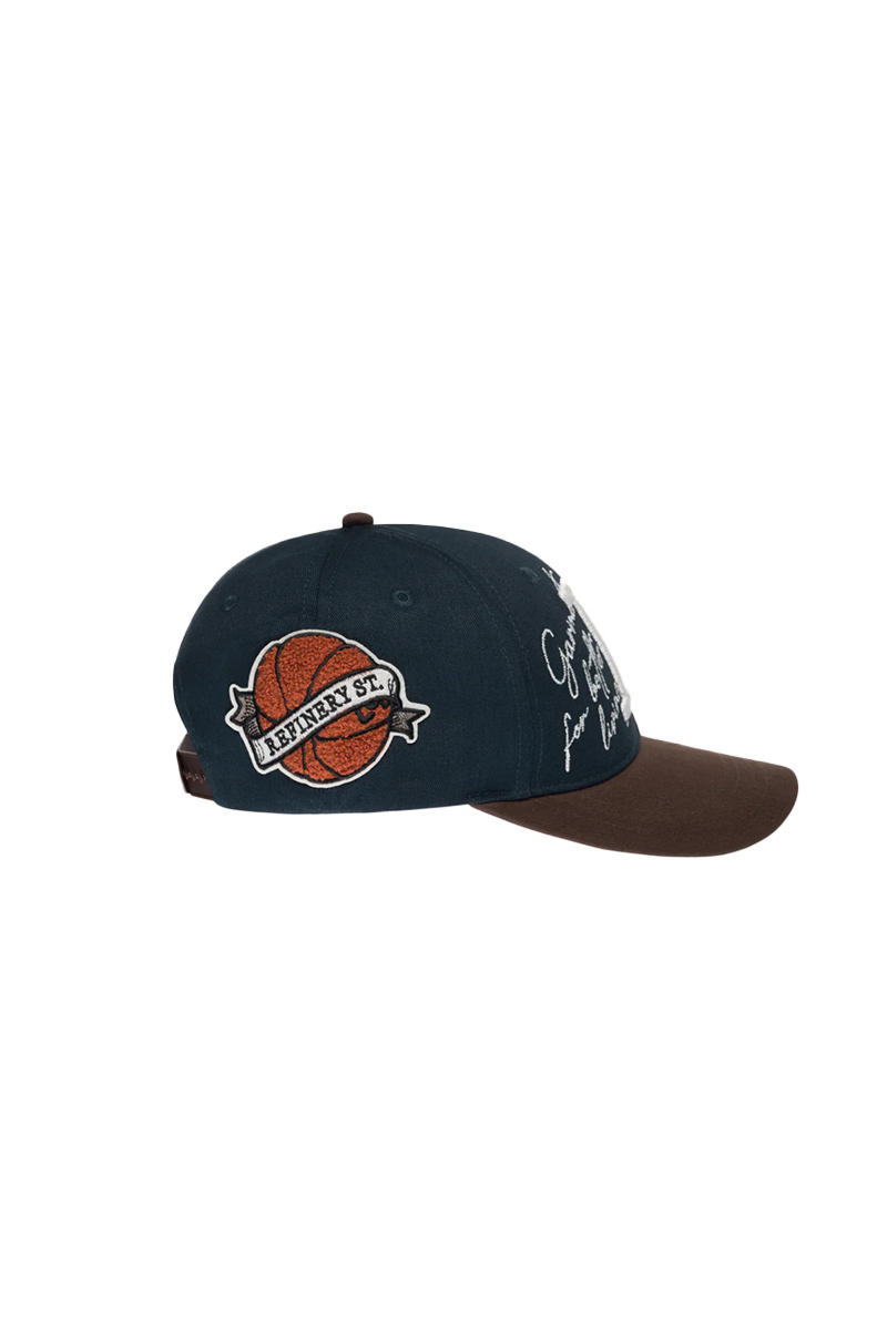Les Deux Cap Encore Varsity Cap Blauw