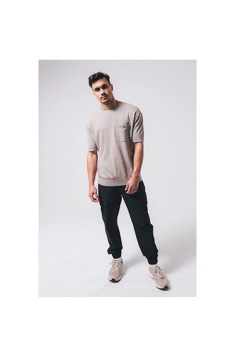 Aeden T-shirt Zander L-bruin