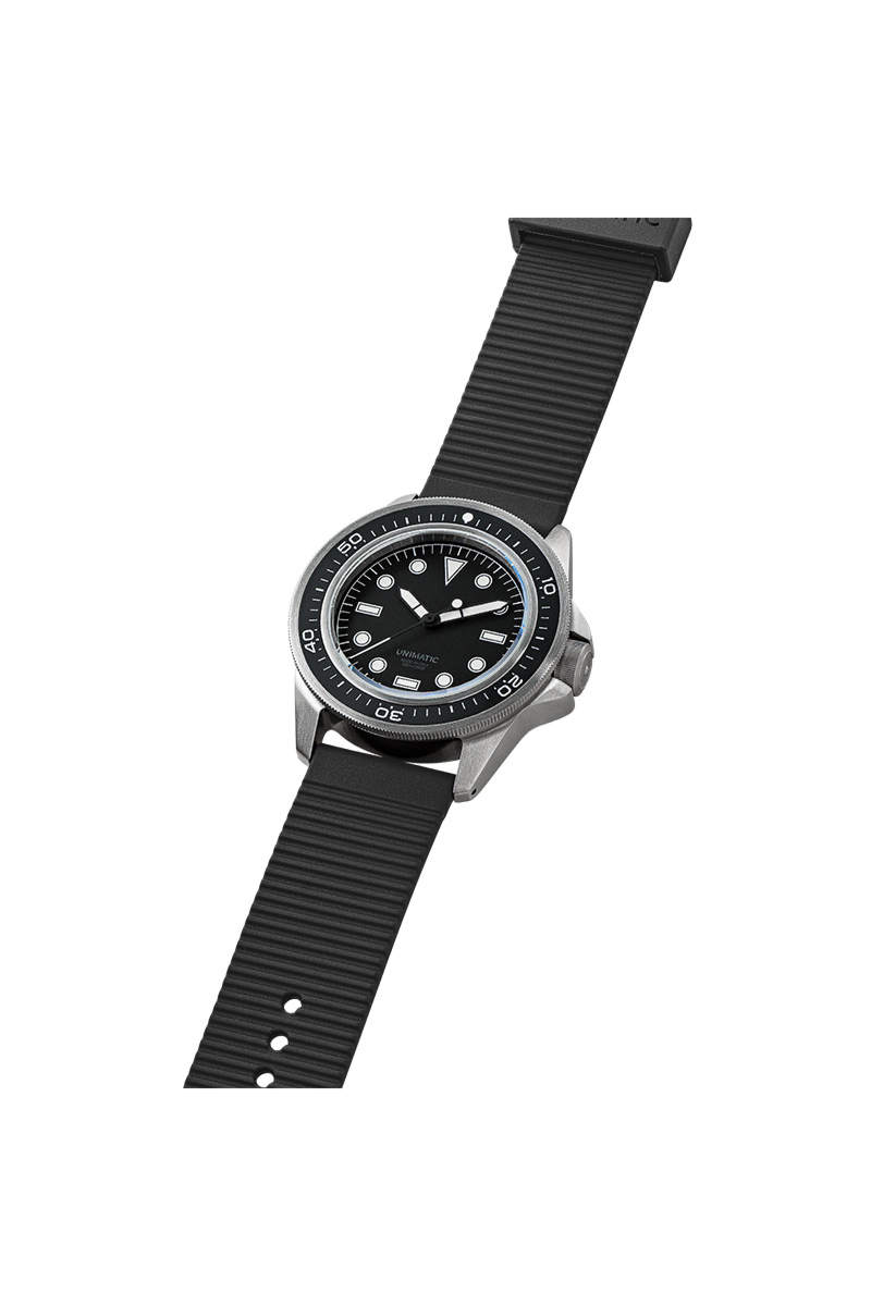 Unimatic Horloge U1s-pd3 Edition Of 500 Zwart