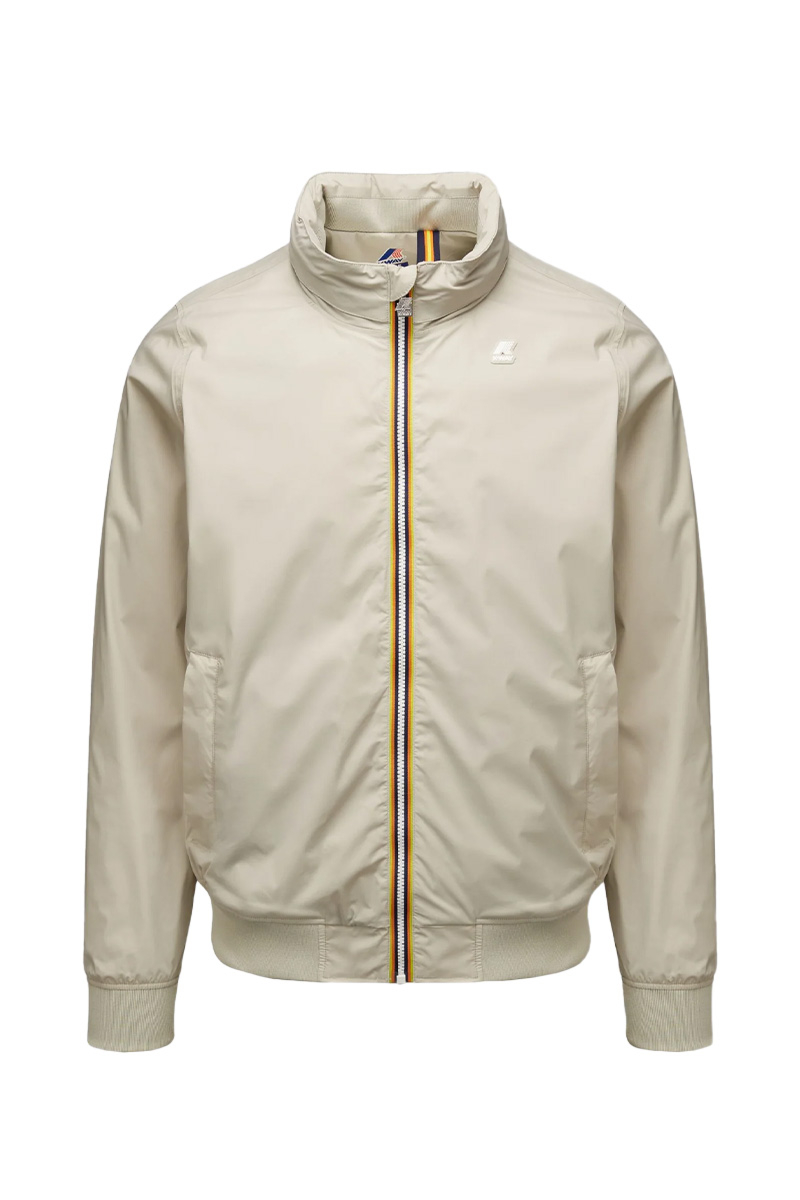 K-way Jas Amaury Strech Nylon Jersey L-bruin