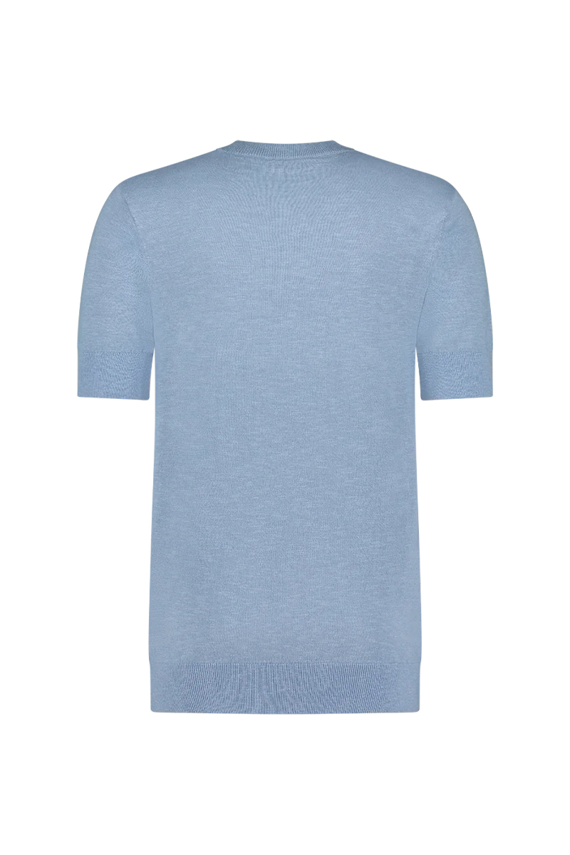 Aeden T-shirt Laurence L-blauw
