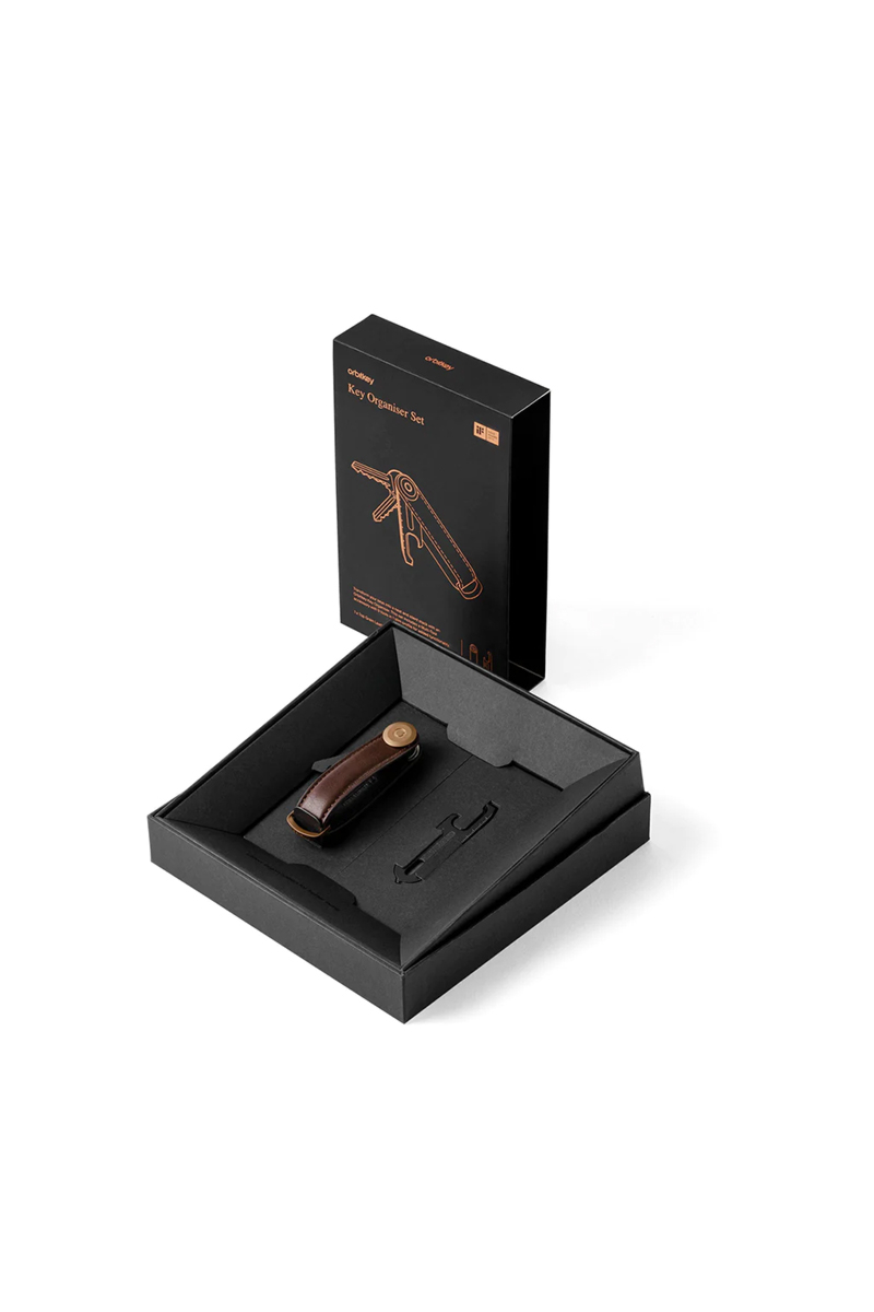 Orbitkey Gadget Key Organiser Set D-bruin