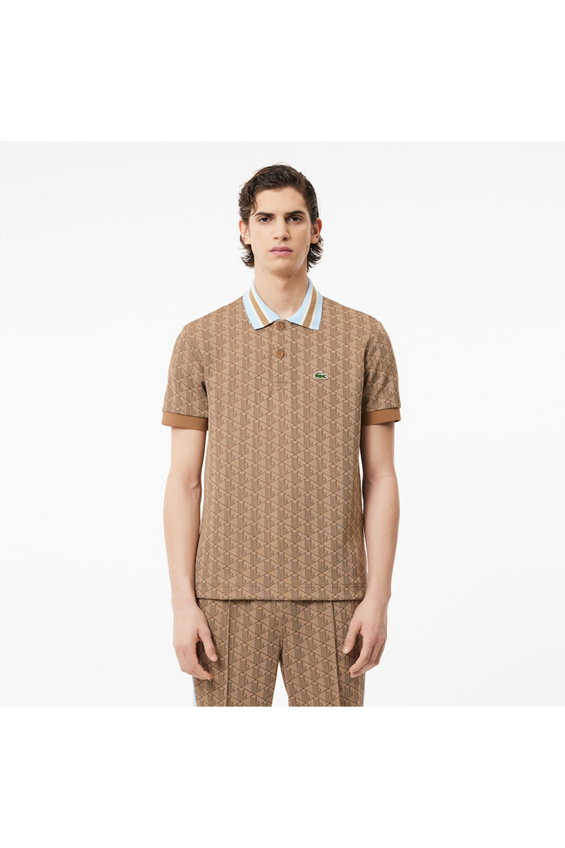 Lacoste Polo Dh1417 Beige