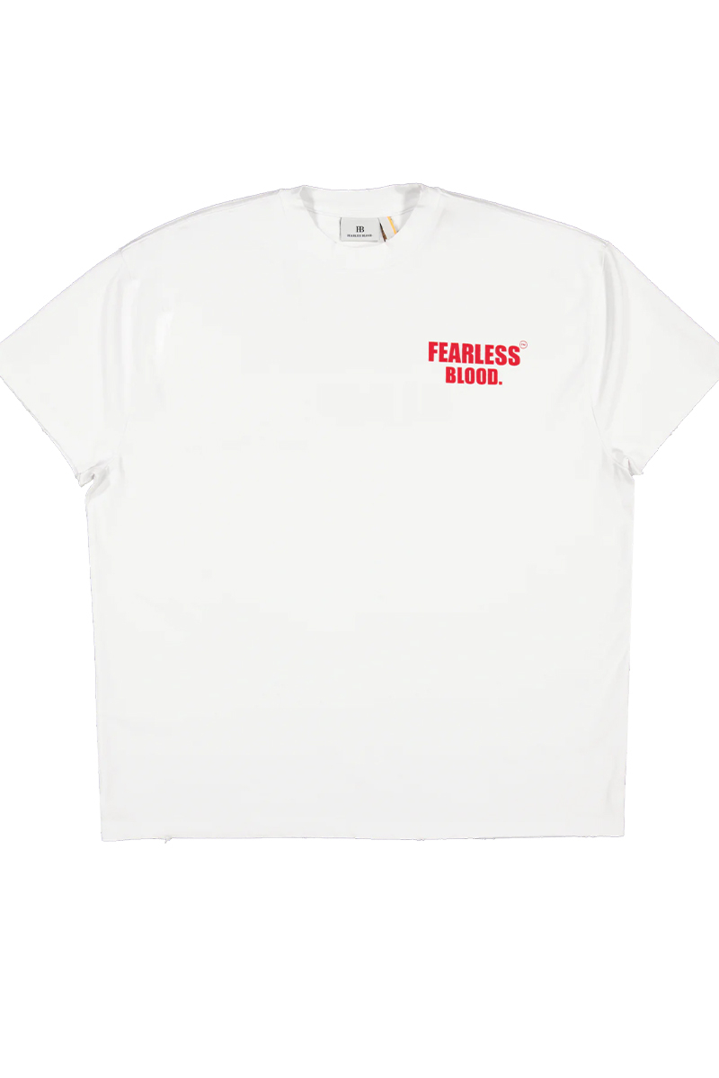 Fearless Blood T-shirt Fb24aun30001 Rood