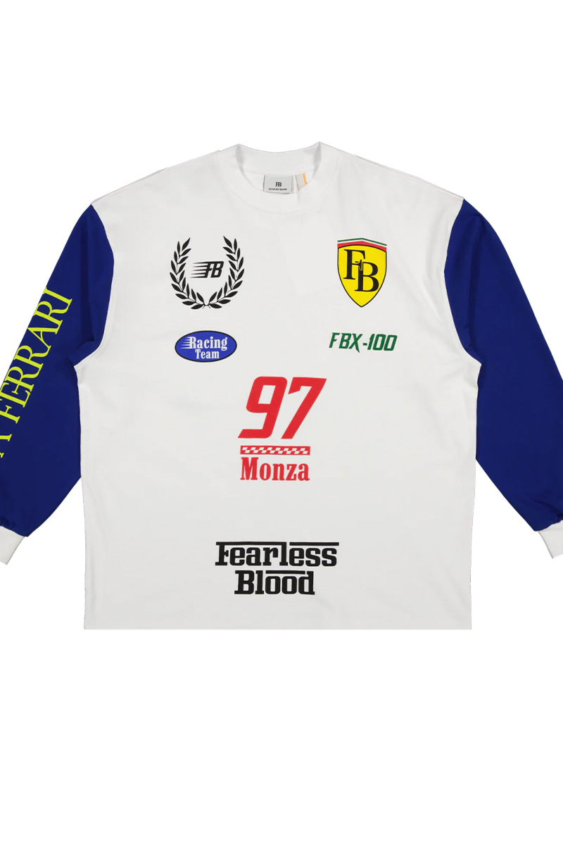 Fearless Blood T-shirt Fb-ls-tee-02 Wit