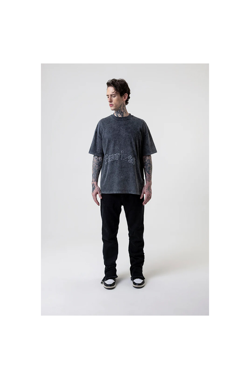 Fearless Blood T-shirt Fb-tee-01 Zwart