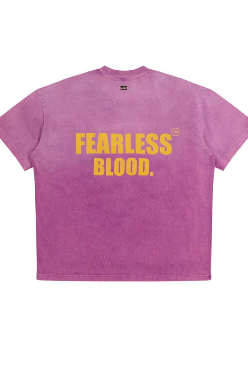 Fearless Blood T-shirt Fb23amn30003 Paars
