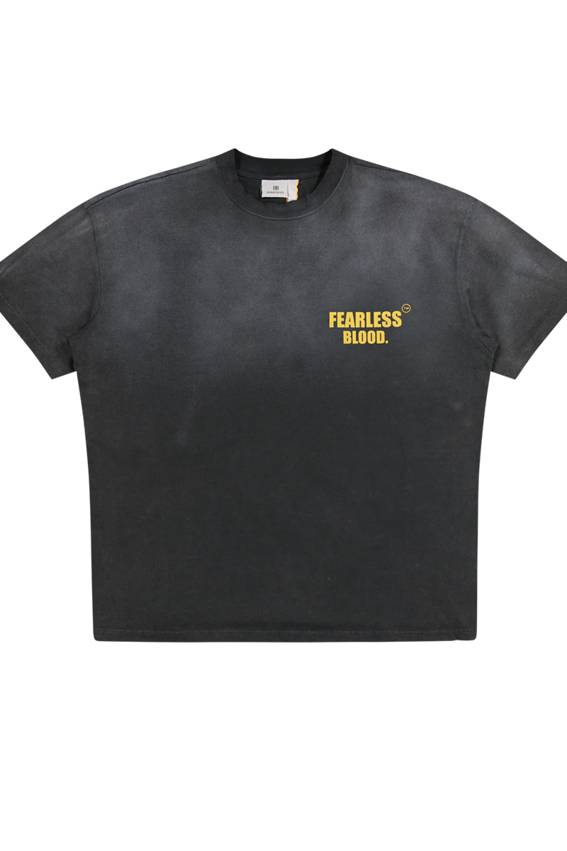 Fearless Blood T-shirt Fb23amn30003 Zwart