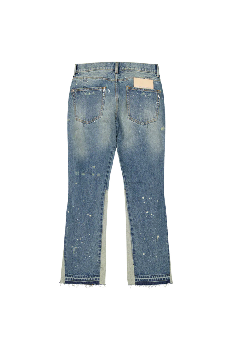 Fearless Blood Jeans Fb-dnm-straight Flare  Blauw