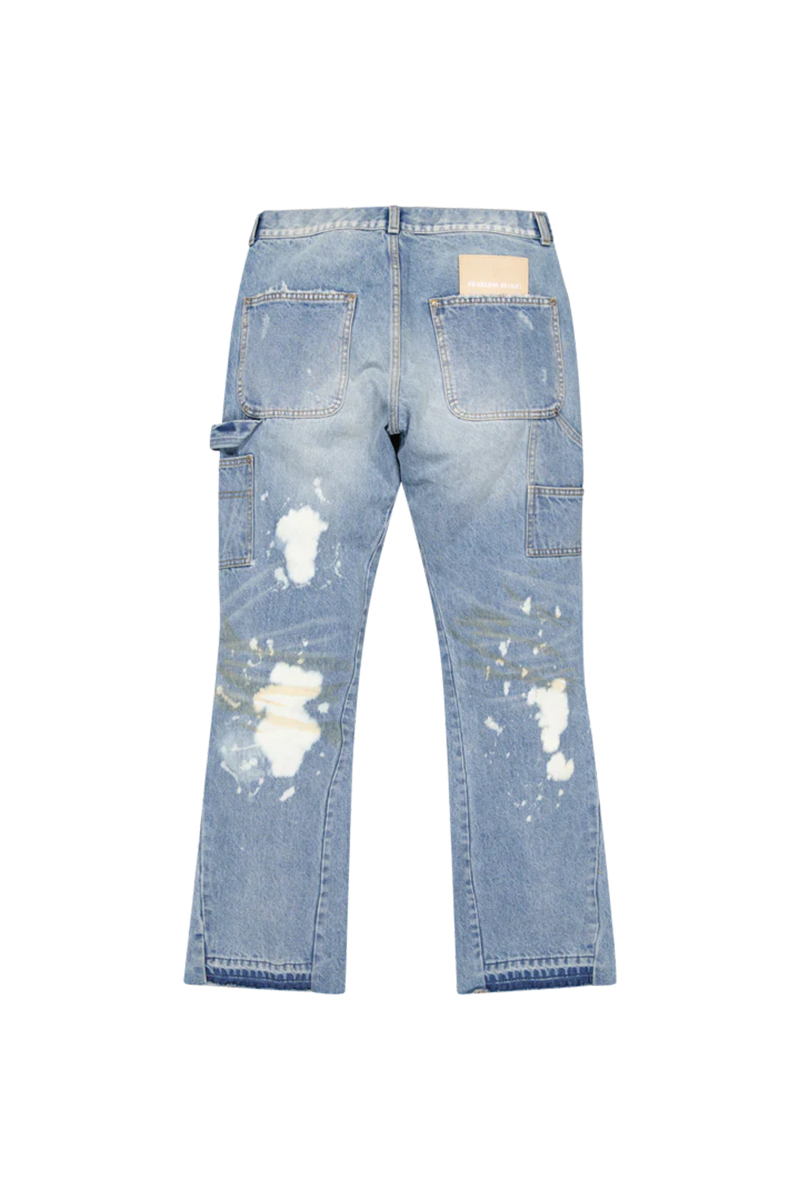 Fearless Blood Jeans Fb-flare-worker  L-blauw