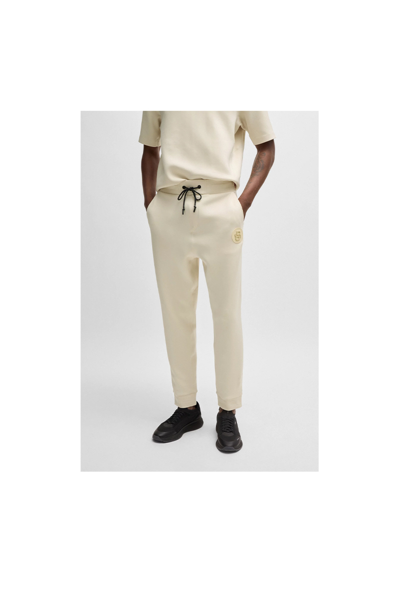 Hugo Boss Jogging Broek Hadiko Bb 50521382 Off White