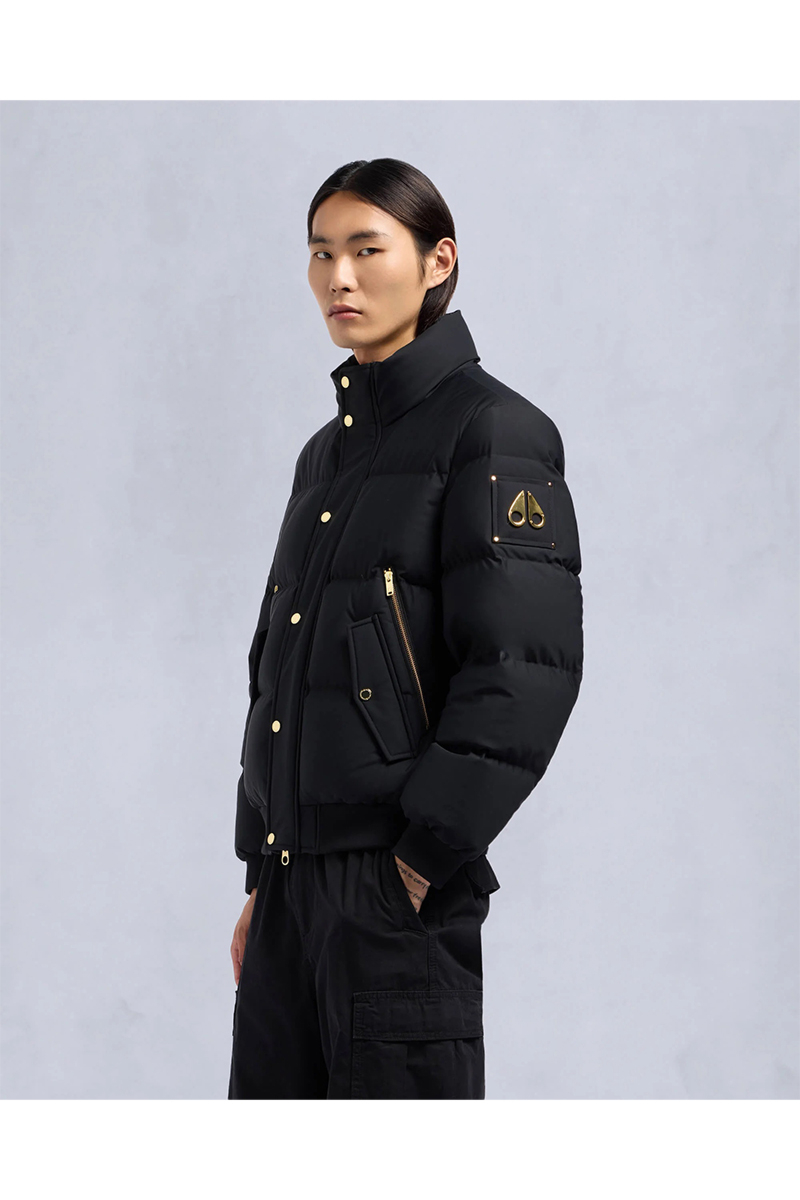 Moose Knuckles Jas High Point Gold Bomber Zwart