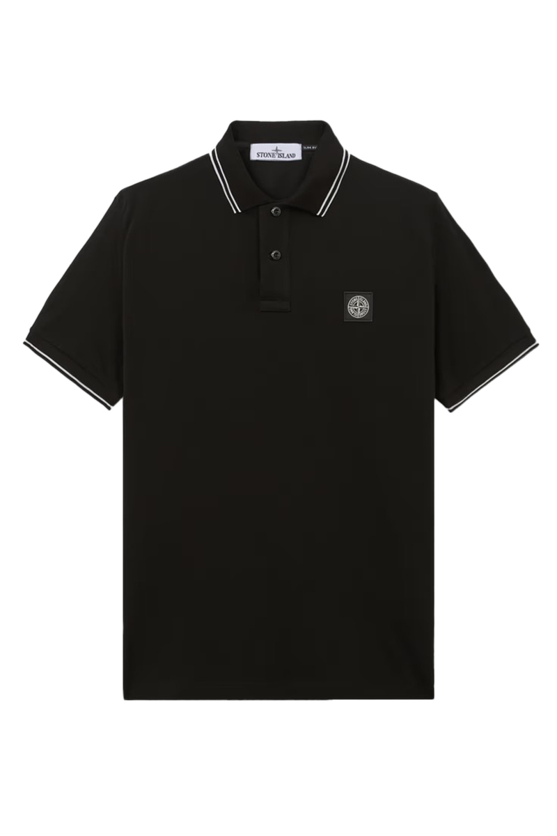 Stone Island Polo 81152sc18 Zwart