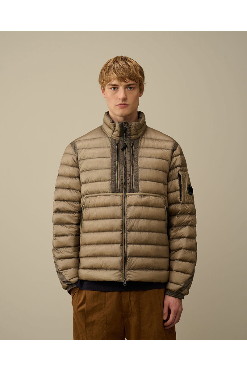 Cp Company Jas D.d Shell Lightweight Down Jacket Beige
