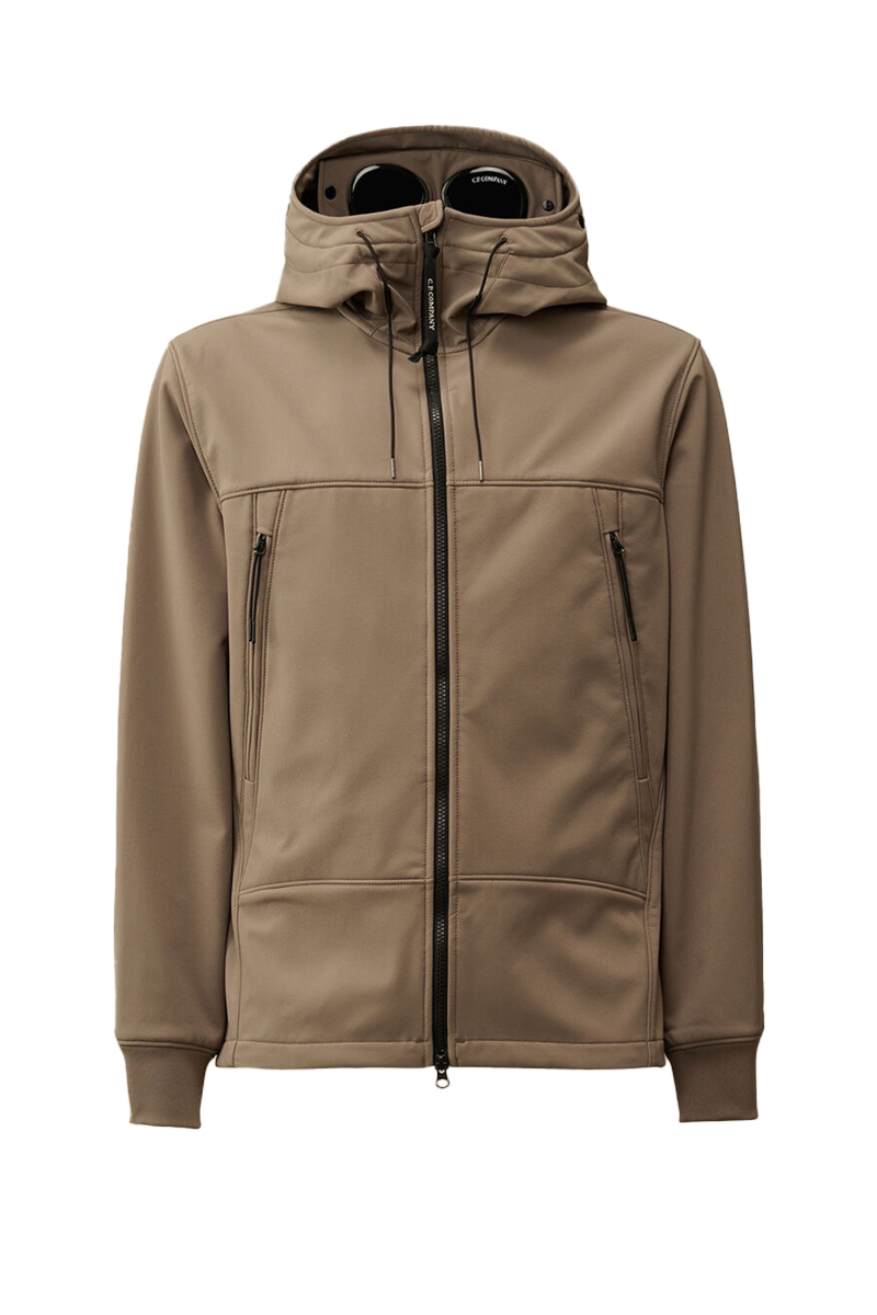 Cp Company Jas Shell r Goggle Jacket L bruin