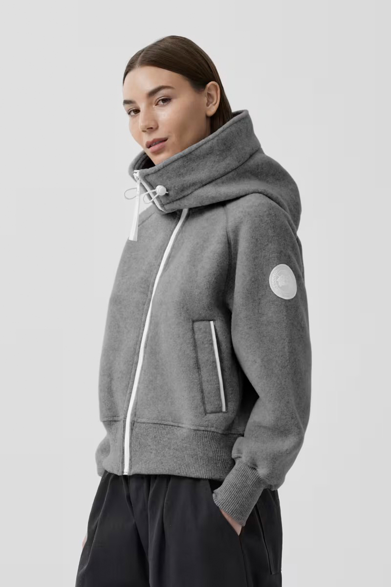 Canada Goose Jas L. Chilliwack Fleech Bomber Grijs