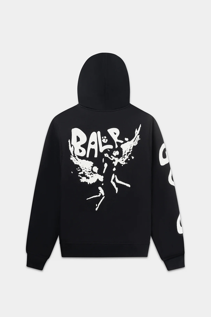 Balr. Jogging Top Game Of The Gods Hoodie Zwart