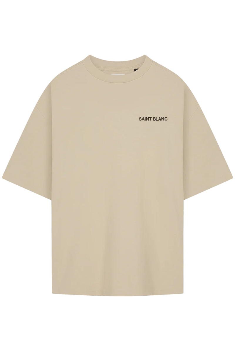 Saint Blanc T-shirt Blanc Tee L-bruin