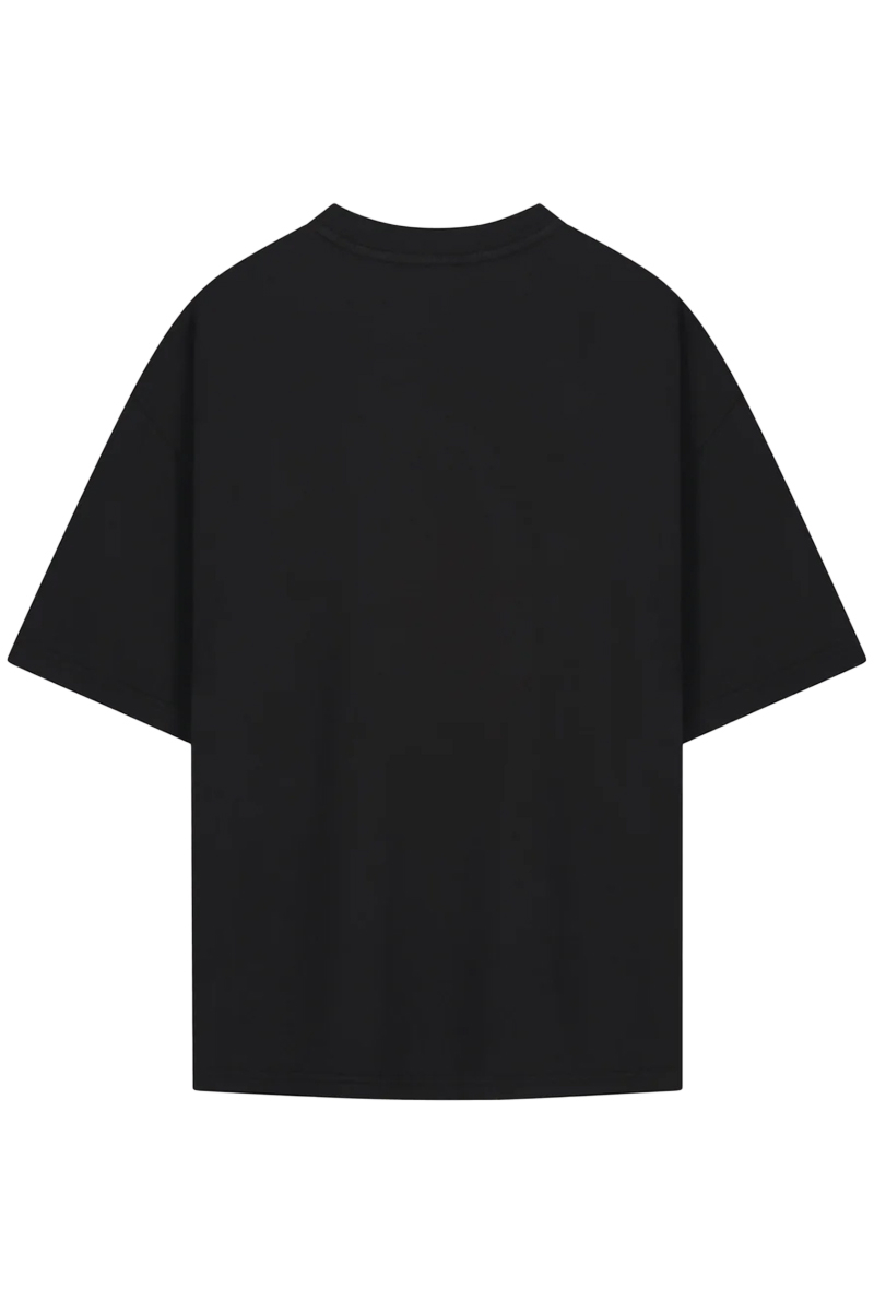 Saint Blanc T-shirt Blanc Tee Zwart