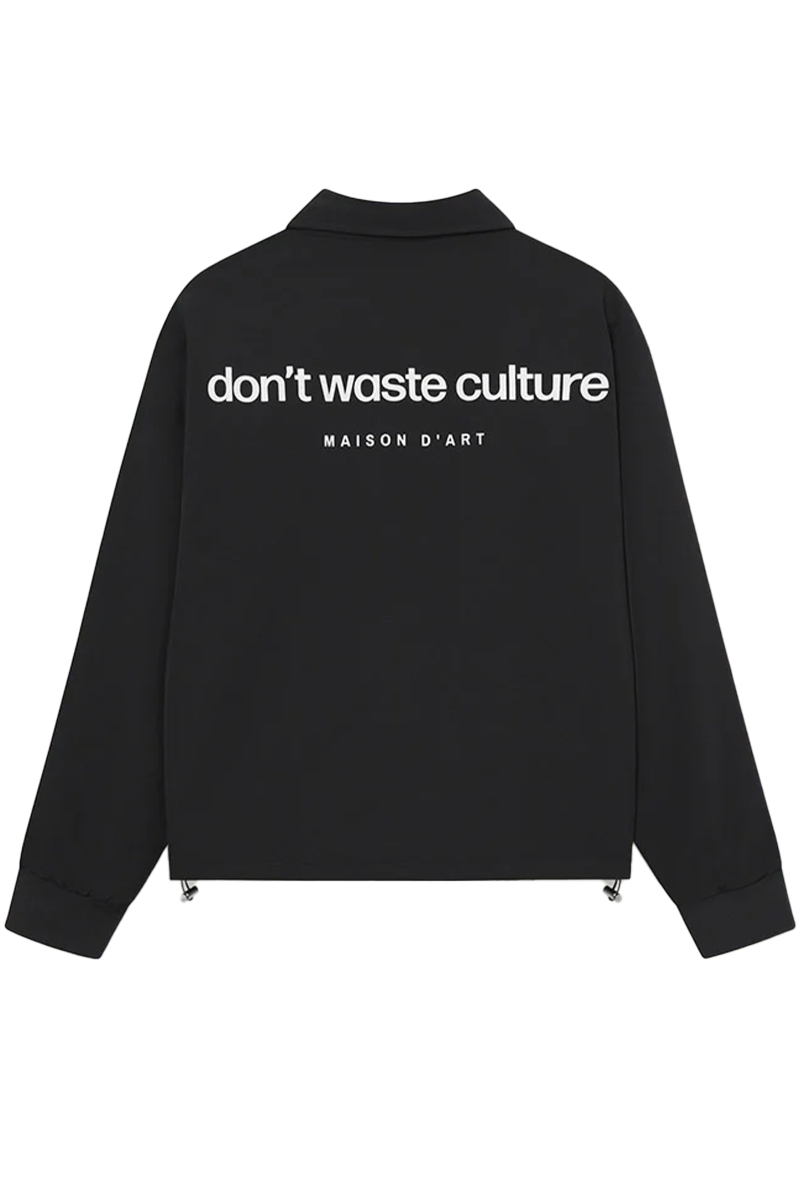 Don't Waste Culture Jas Cha  Zwart
