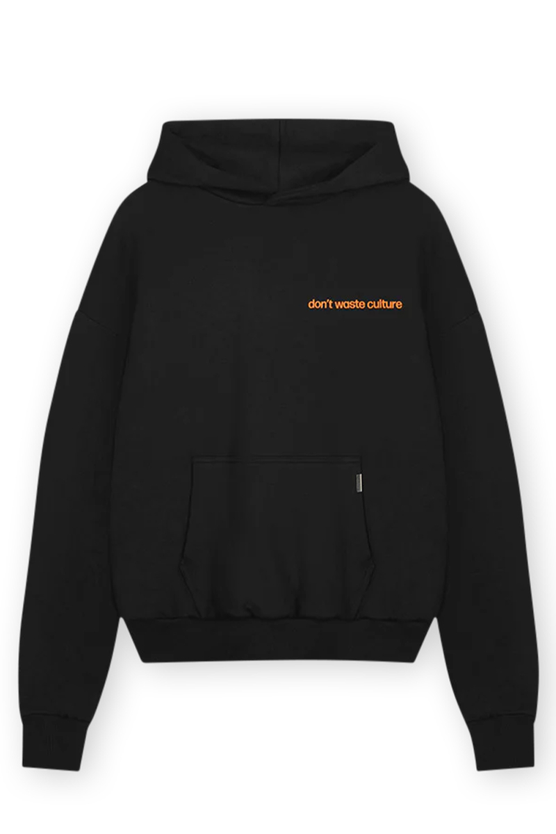 Don't Waste Culture Sweater Ash Hoodie Zwart