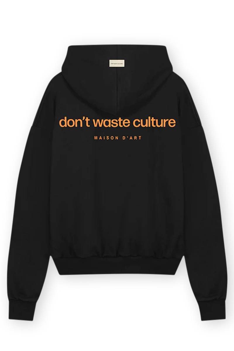 Don't Waste Culture Sweater Ash Hoodie Zwart