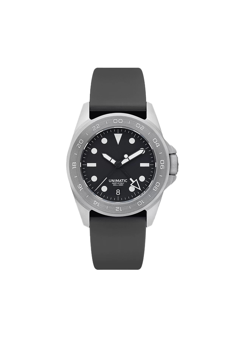 Unimatic Horloge U4-gmt  Edition Of 300 Pieces Grijs