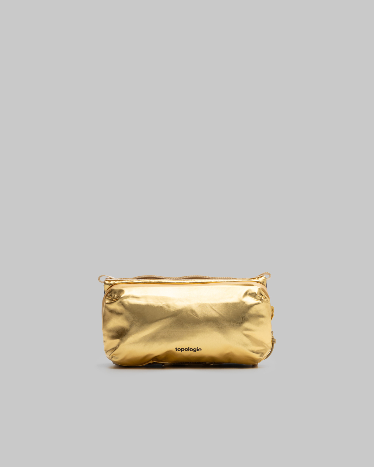 Topologie Tas Bottle Saccoche Medium Goud