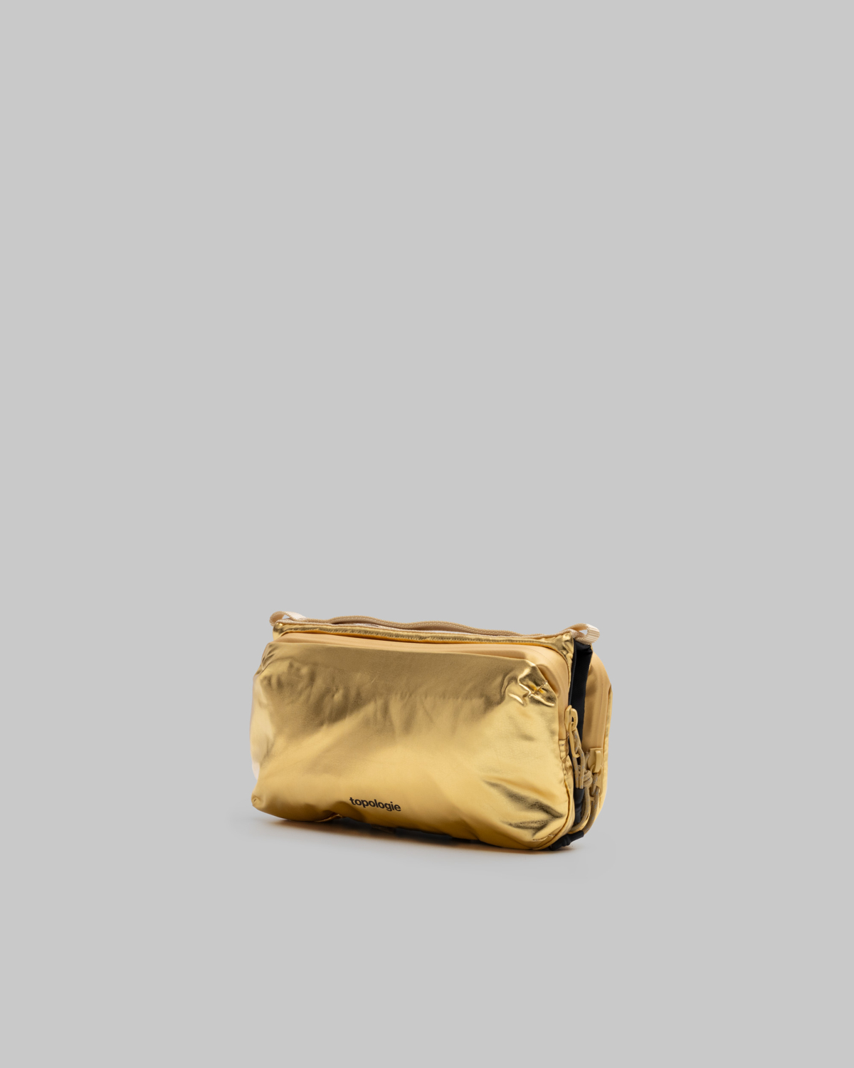 Topologie Tas Bottle Saccoche Medium Goud