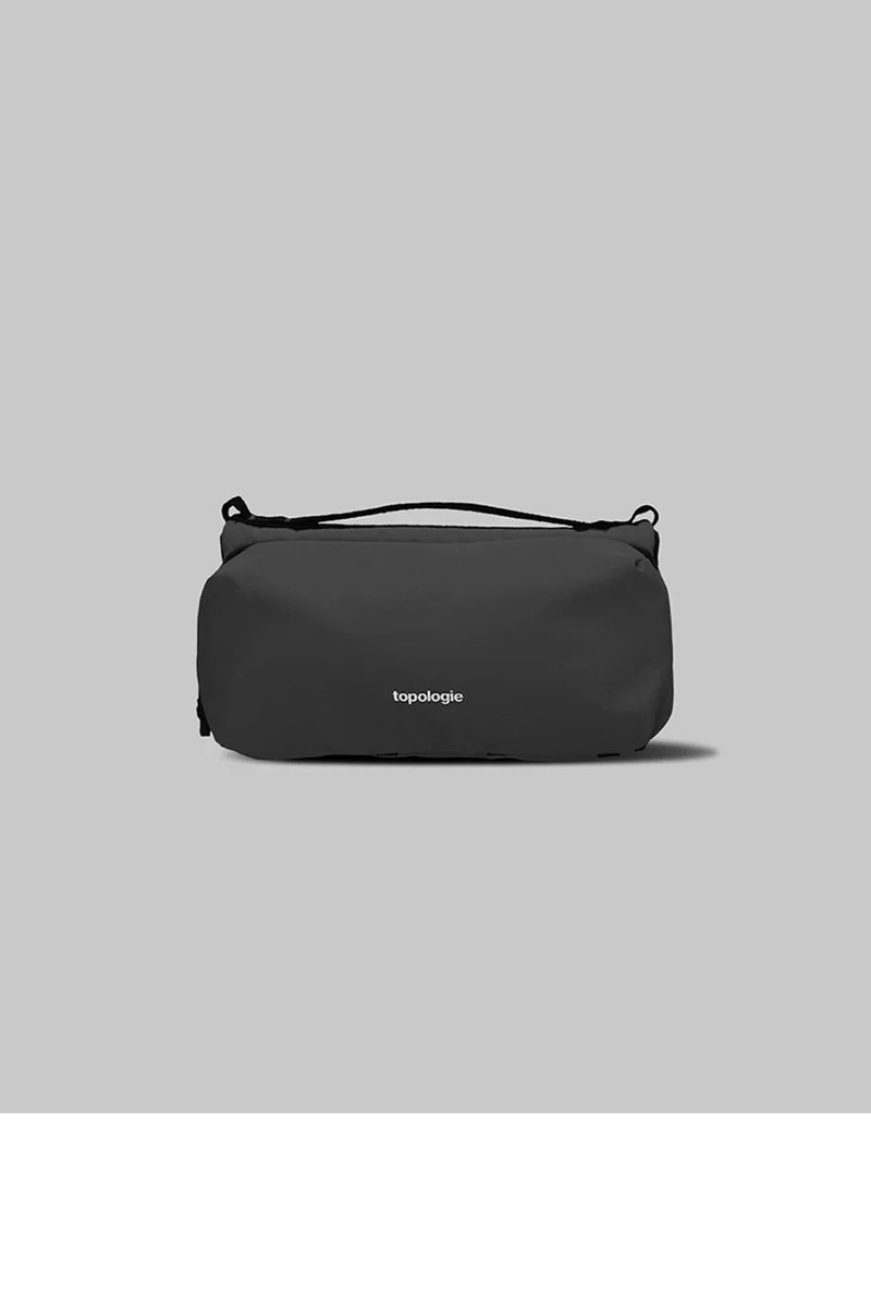 Topologie Tas Bottle Saccoche Medium Zwart