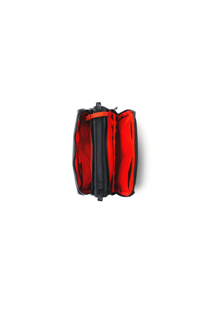 Topologie Tas Bottle Saccoche Medium Zwart