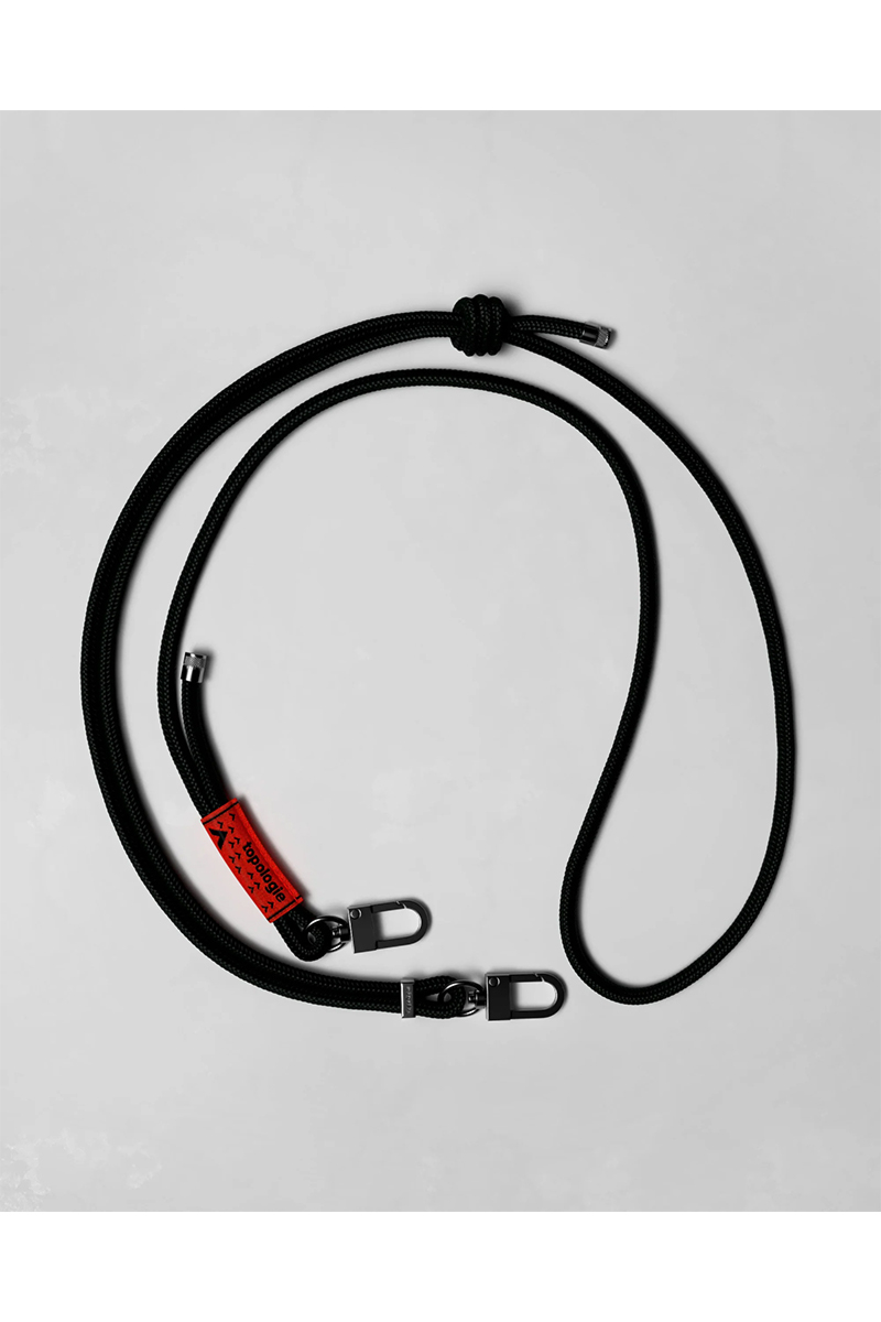 Topologie Accessoire Rope Strap 6 Mm Zwart