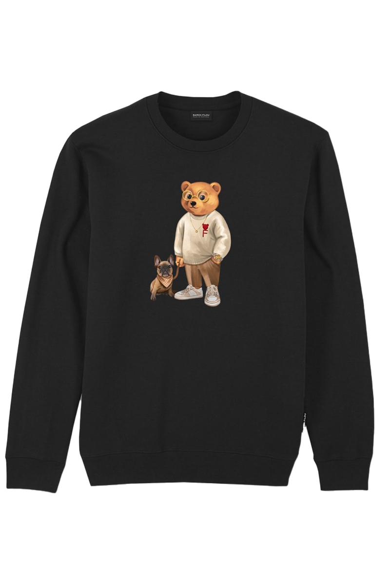 Baron Filou Sweater Pullover Lxxxviii Zwart