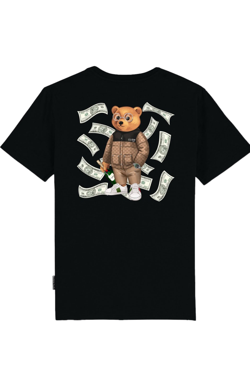 Baron Filou T-shirt T-shirt Xciii Backprint Flying Euro Zwart