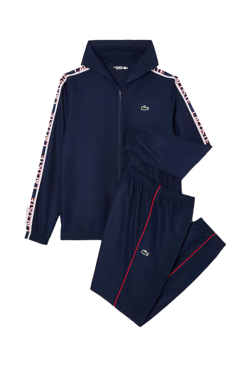 Lacoste Jogging Pak Wh8987 Blauw