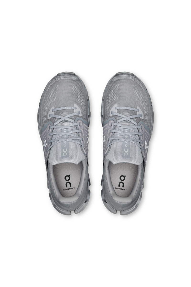 On Running Schoenen Cloudswift 4 Ad Grijs
