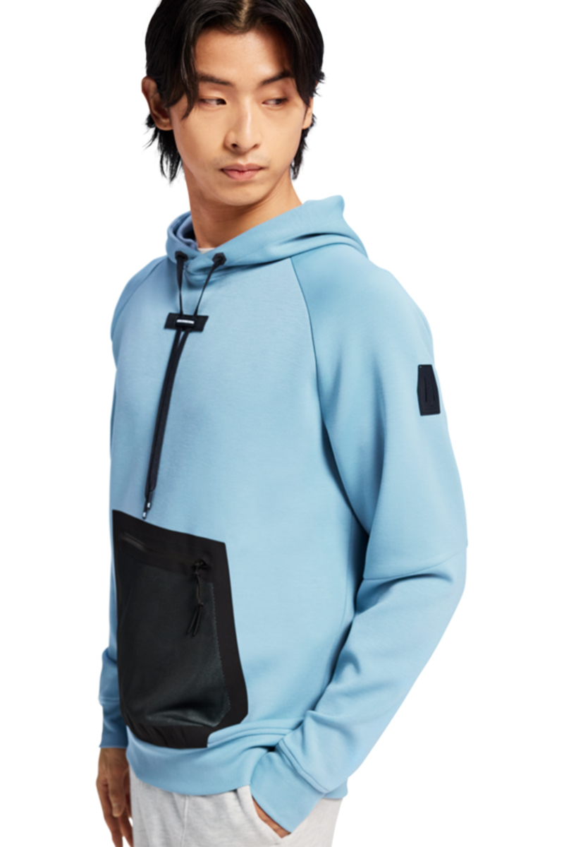 On Running Jogging Top Hoodie Blauw