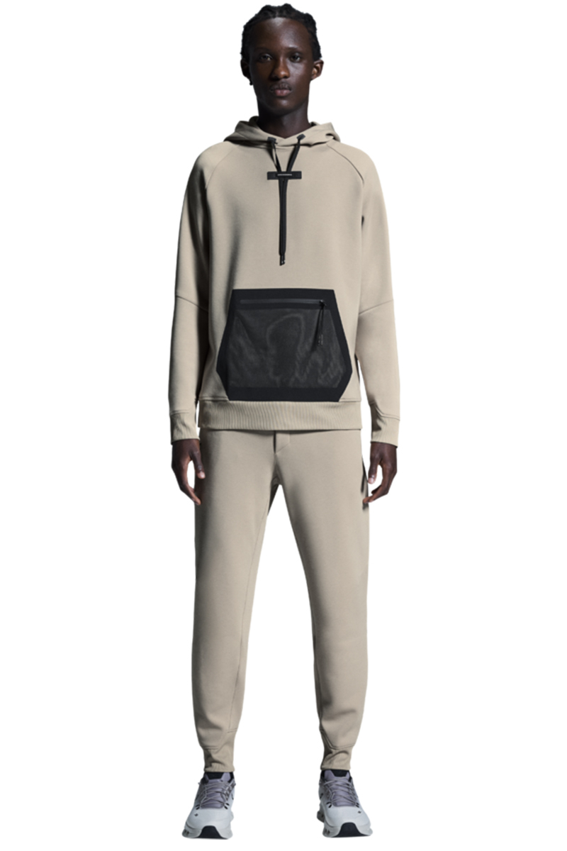 On Running Jogging Top Hoodie Beige