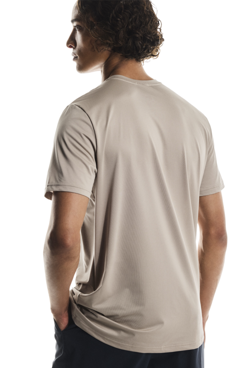 On Running T-shirt Core-t Beige