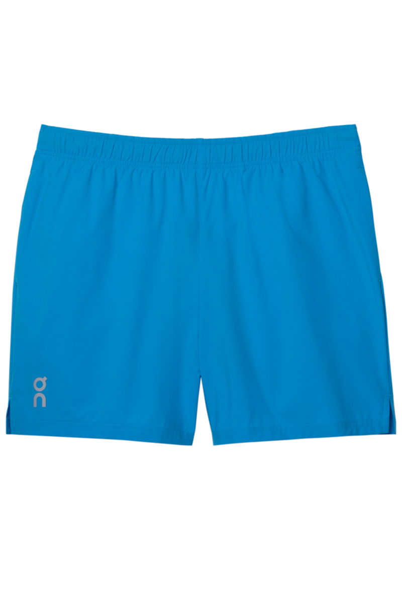 On Running Short 5 Inch Core Shorts Blauw