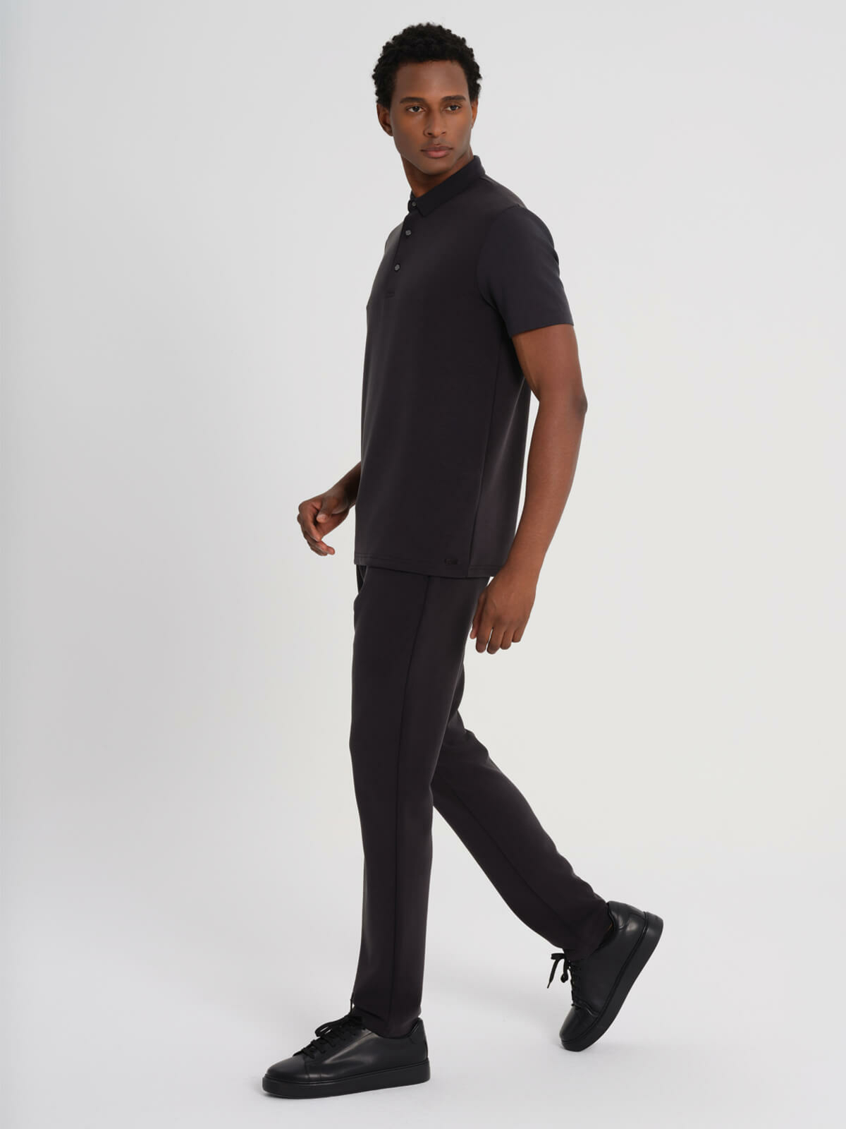 Dadado Polo Bambu Polo Short Sleeve Grijs
