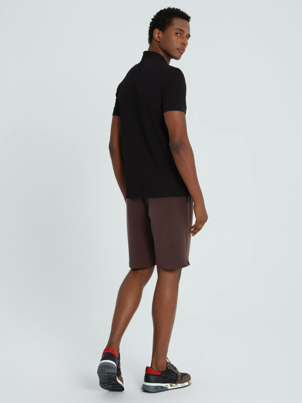 Dadado Polo Bari Polo Short Sleeve Zwart
