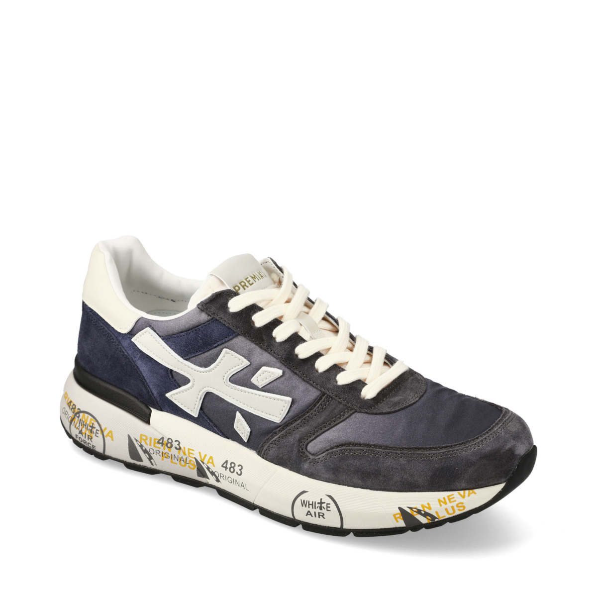 Premiata Schoenen Mick Blauw