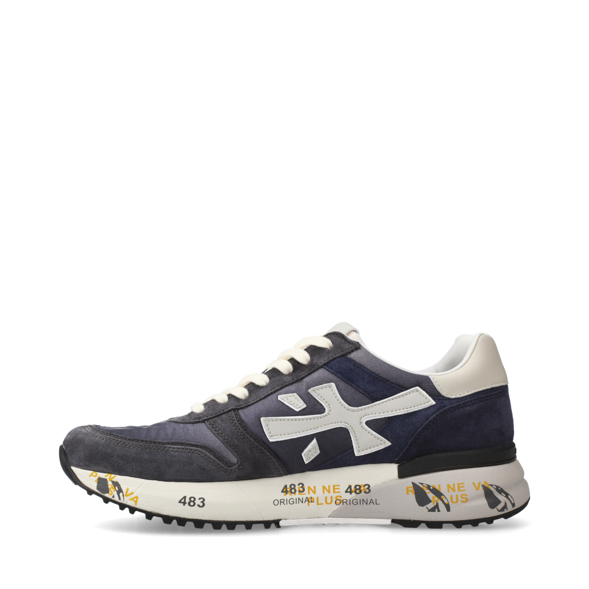 Premiata Schoenen Mick Blauw