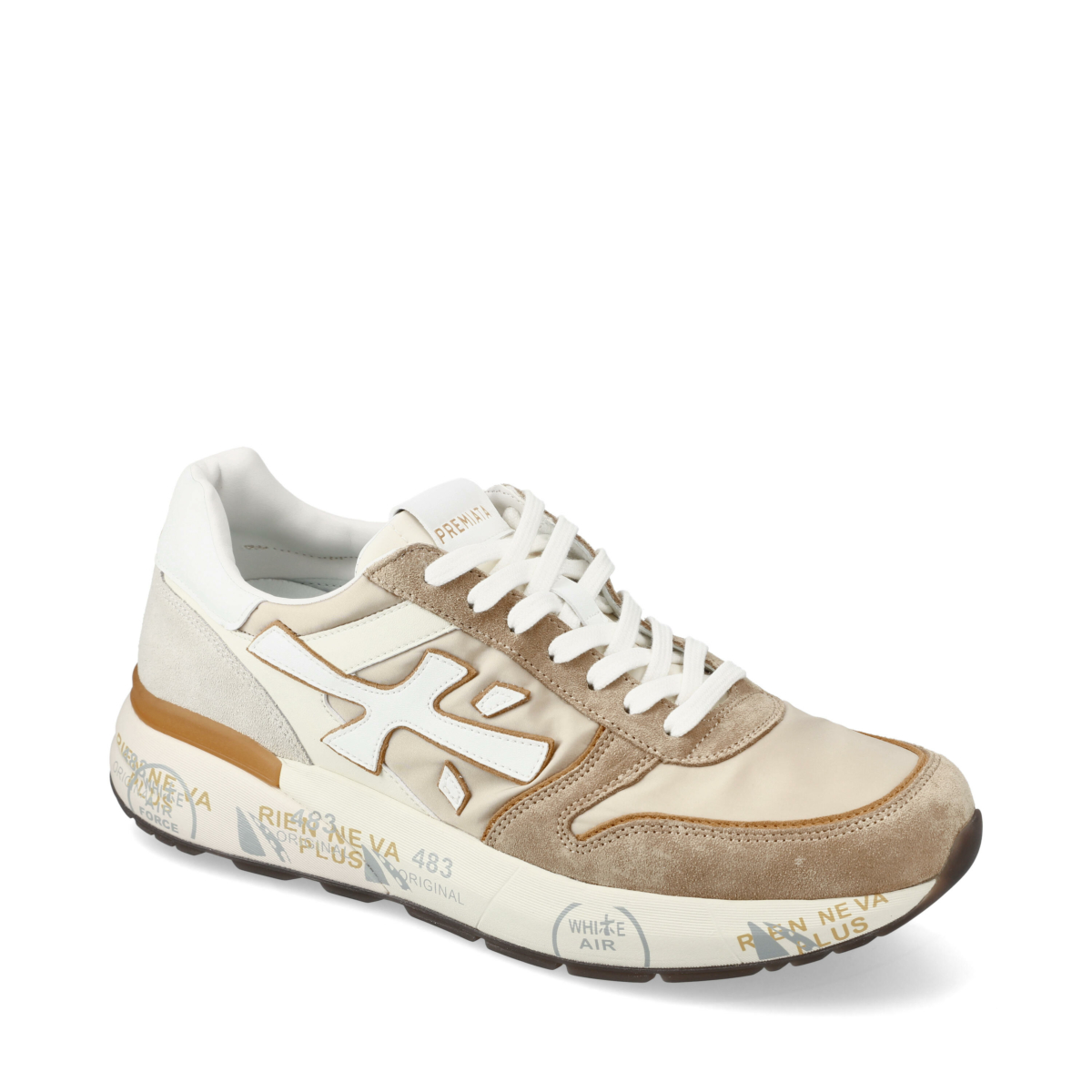 Premiata Schoenen Mick Beige