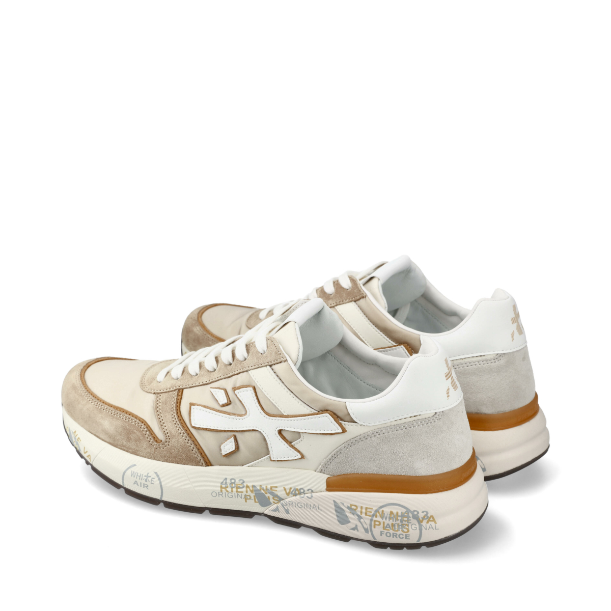 Premiata Schoenen Mick Beige