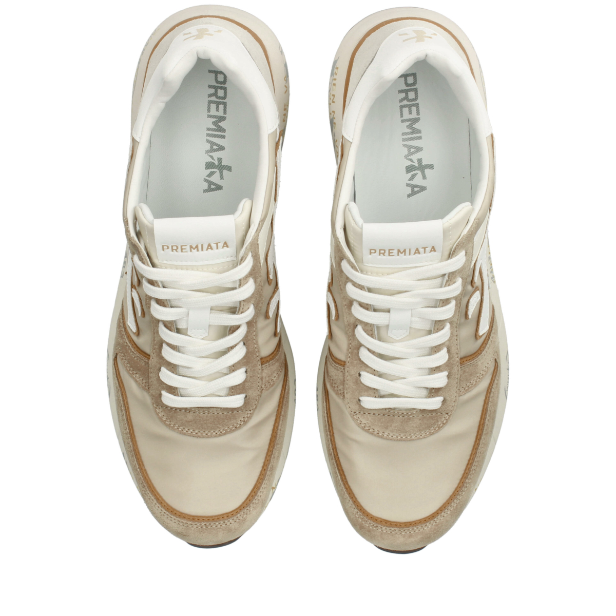 Premiata Schoenen Mick Beige