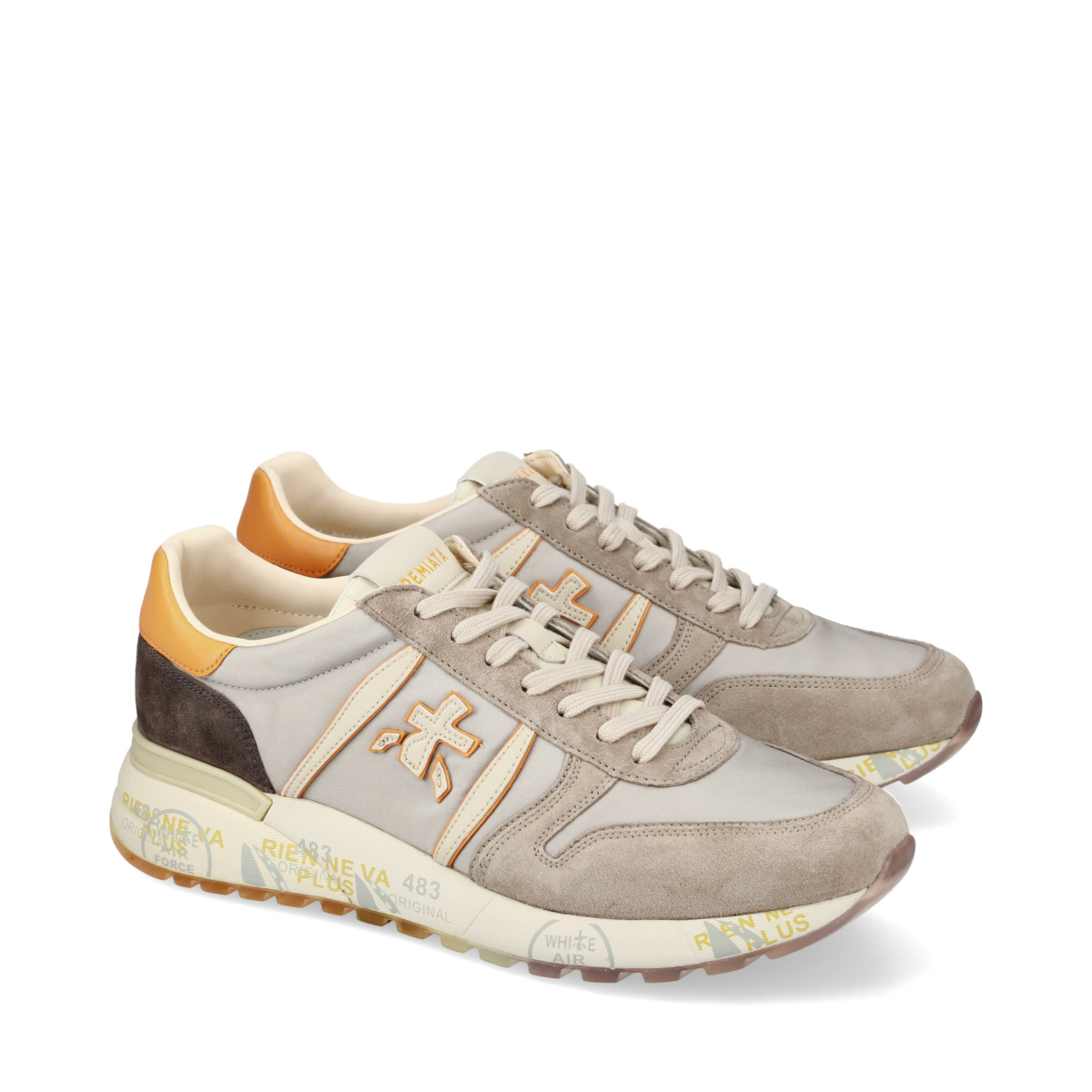 Premiata Schoenen Lander Multi Grijs