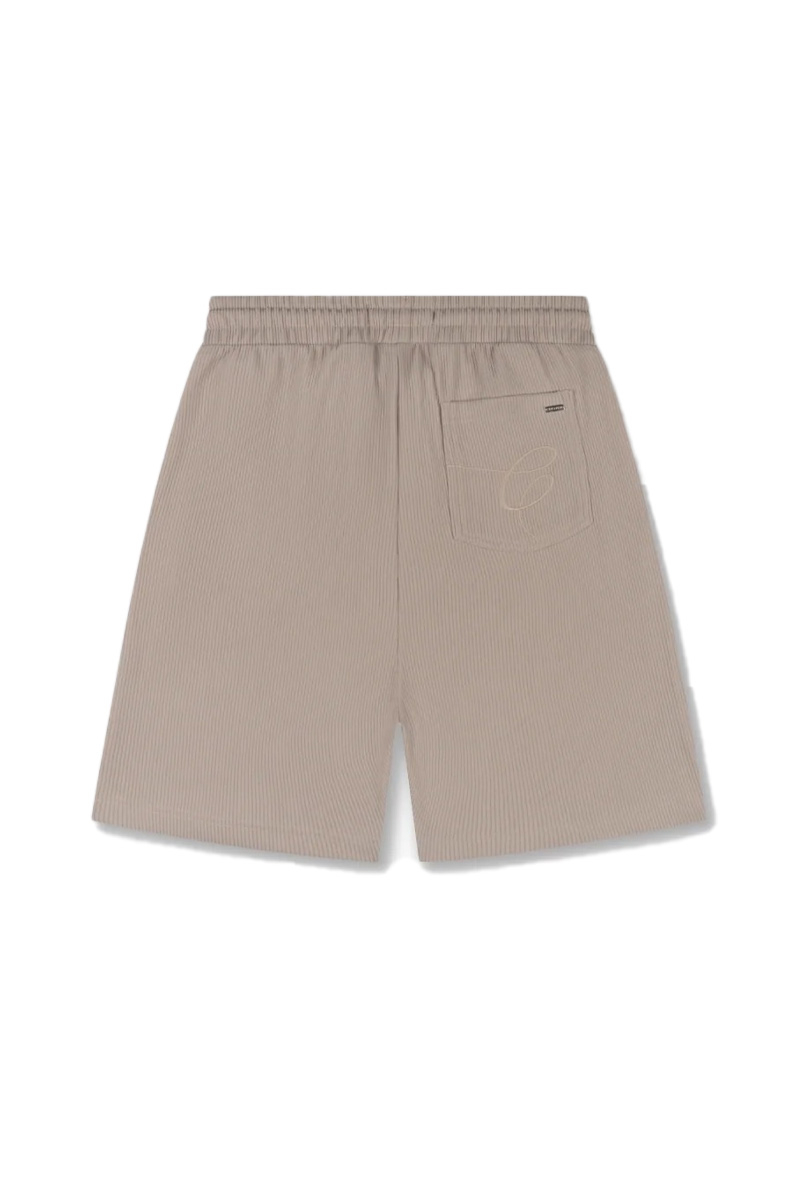 Croyez Short Croyez Ribbed Shorts Beige